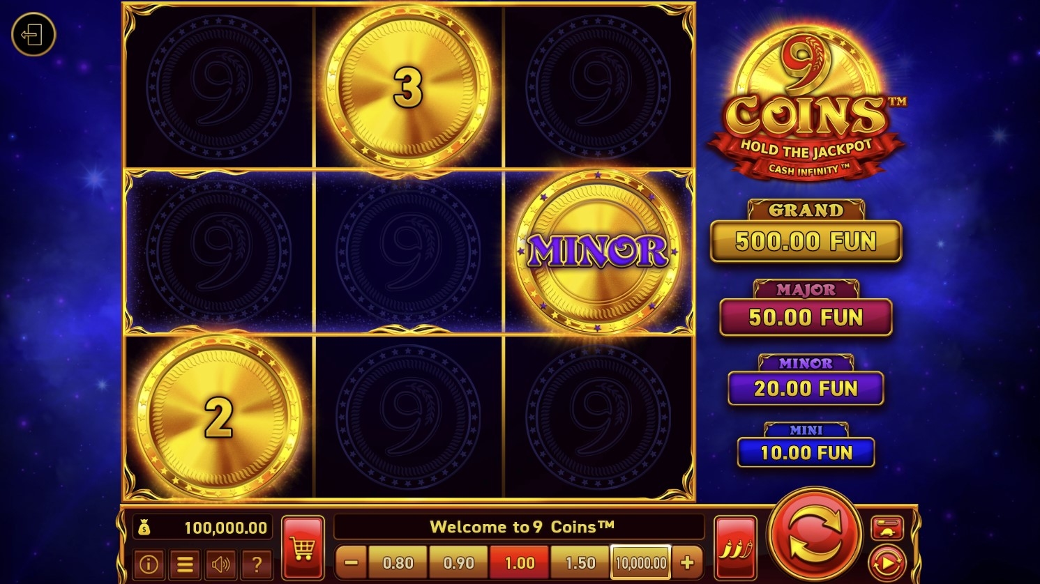 9 Coins